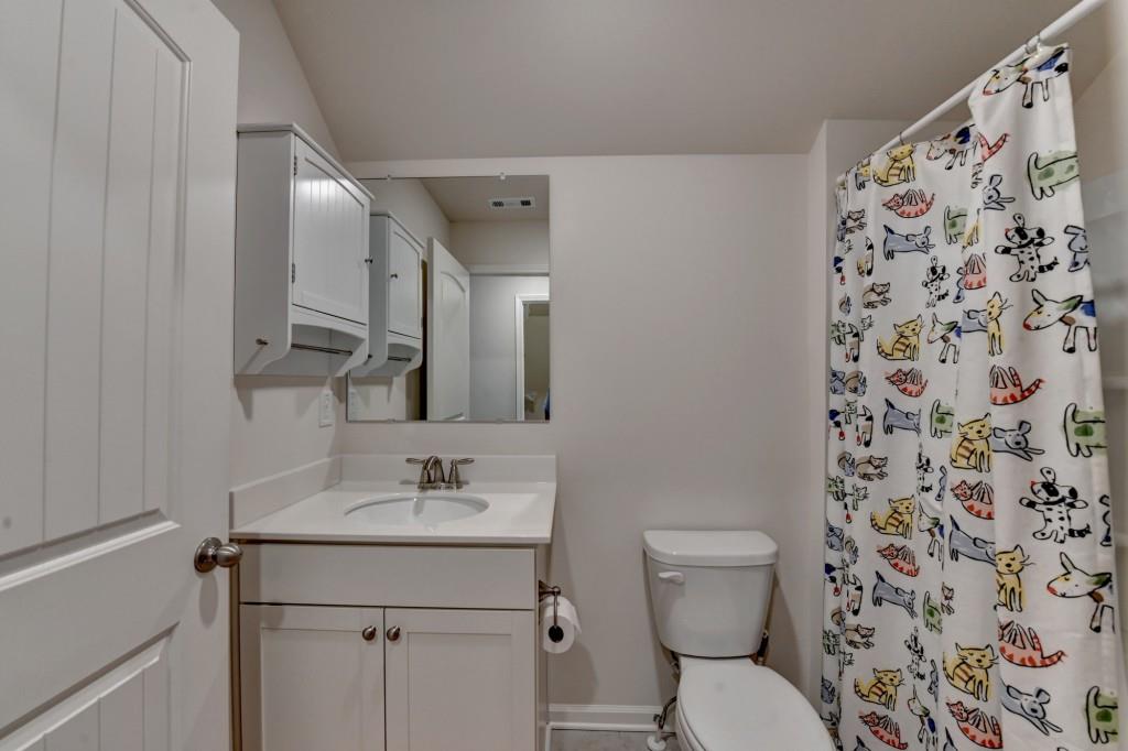 7535 Rambling Vale Dawsonville, GA 30534 - Photo 56 of 69 a bathroom with a sink toilet and shower