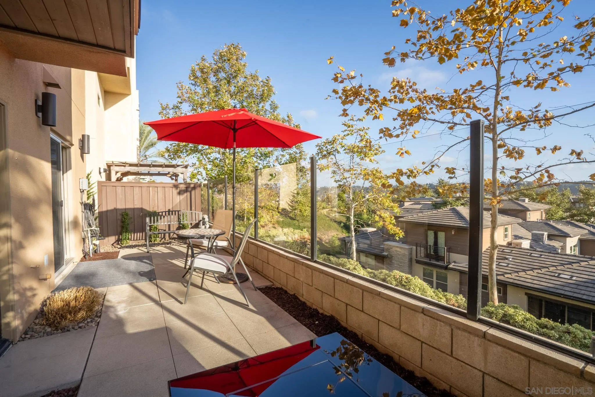 8347 Ridge Court San Diego, CA 92108 - Photo 34 of 63 a view of a balcony with chairs