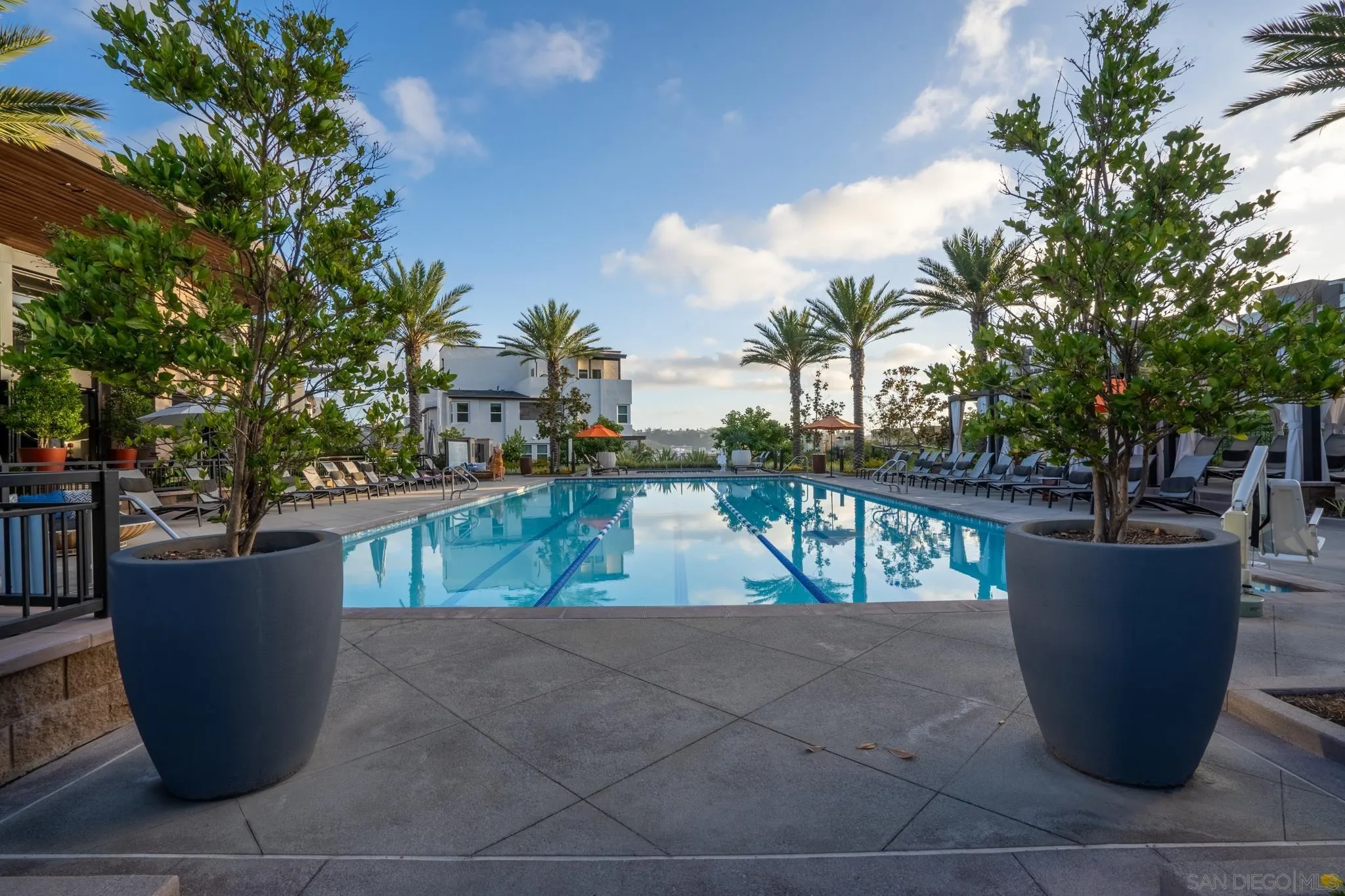 8347 Ridge Court San Diego, CA 92108 - Photo 59 of 63 a view of swimming pool with outdoor seating