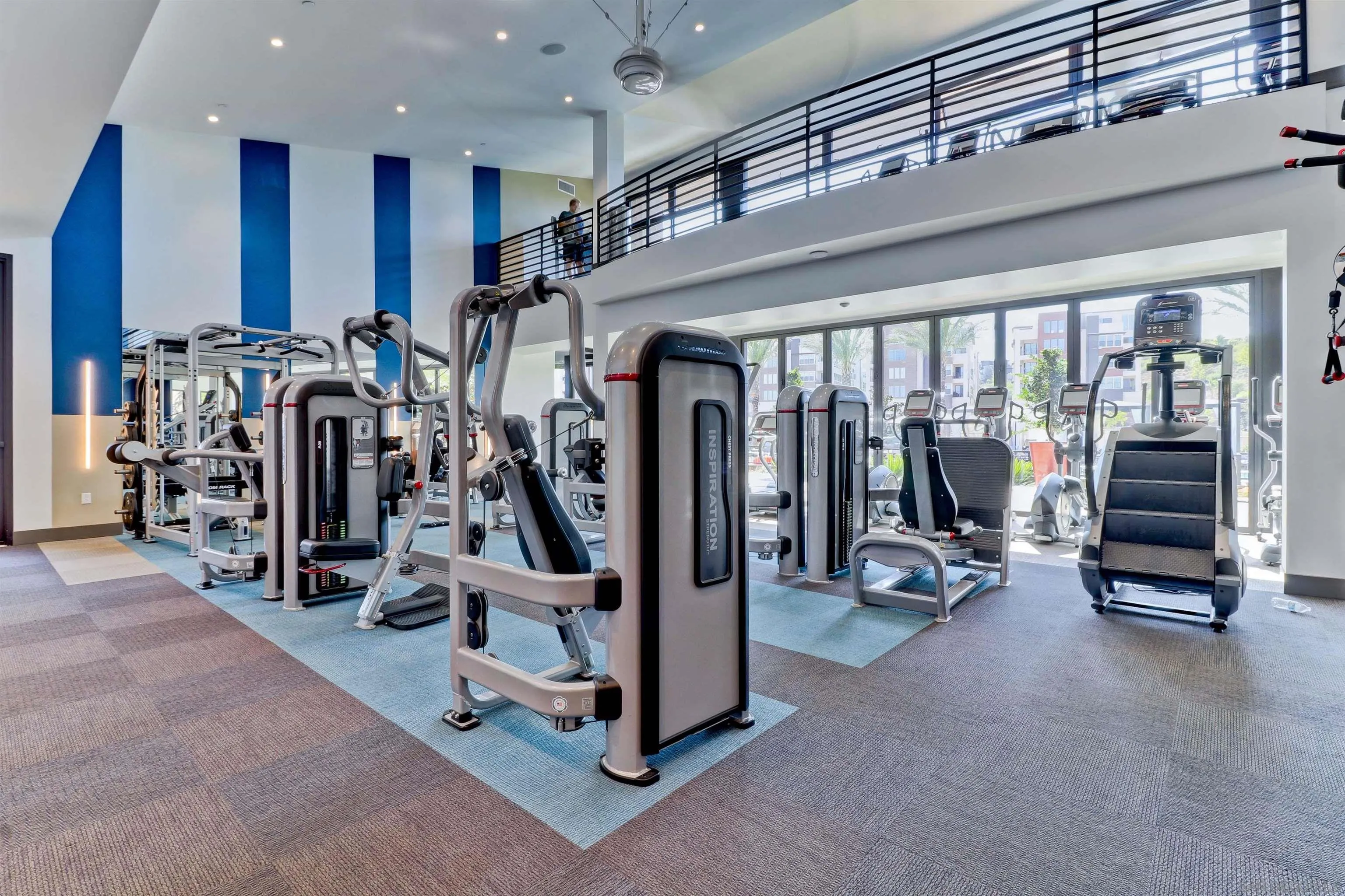 8347 Ridge Court San Diego, CA 92108 - Photo 62 of 63 a view of a room with gym equipment