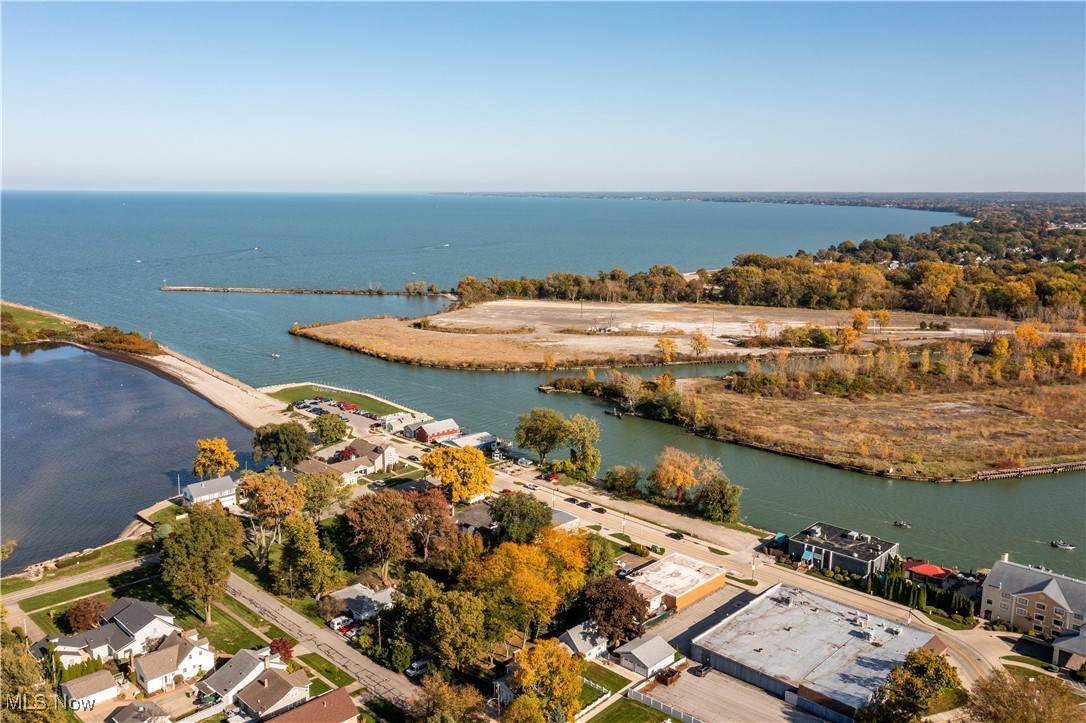 Main Street Huron, OH 44839 - Photo 7 of 11 Drone / aerial view with a water view