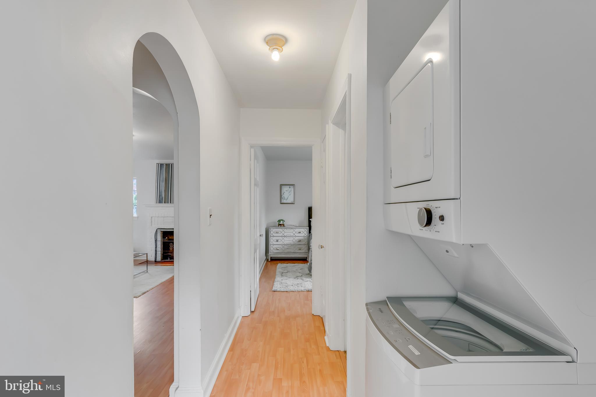 8707 Geren Road Silver Spring, MD 20901 - Photo 24 of 43 View of Stackable Washer/Dryer onMain Floor