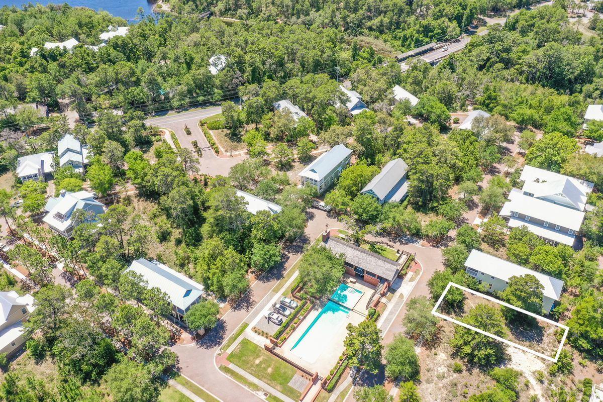 Lot 47 Pontchartrain N Santa Rosa Beach Santa Rosa Beach, FL 32459 - Photo 4 of 21 an aerial view of a house with a yard