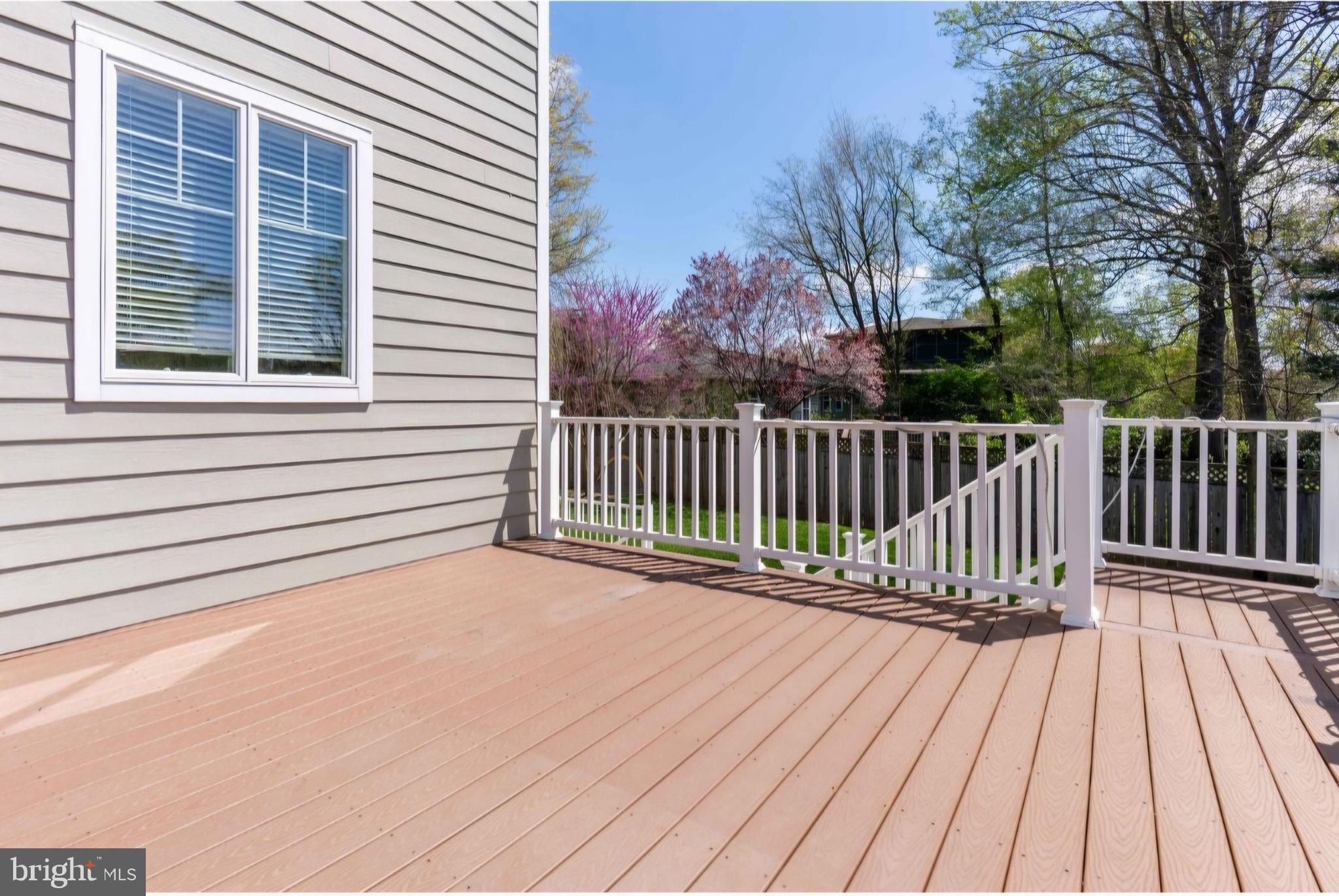 801 Meadow Lane Southwest Vienna, VA 22180 - Photo 14 of 24 a view of a wooden deck