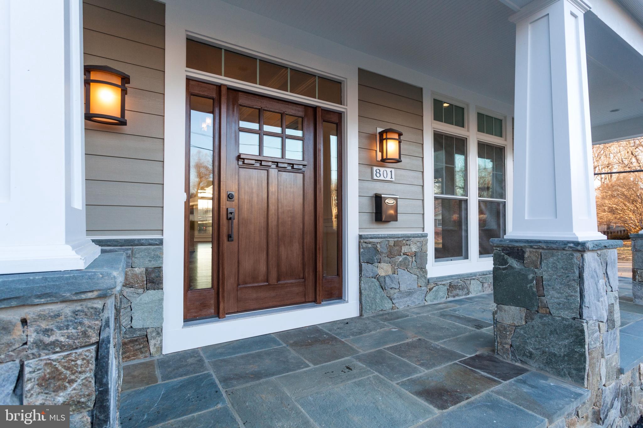 801 Meadow Lane Southwest Vienna, VA 22180 - Photo 5 of 24 a view of front door of house