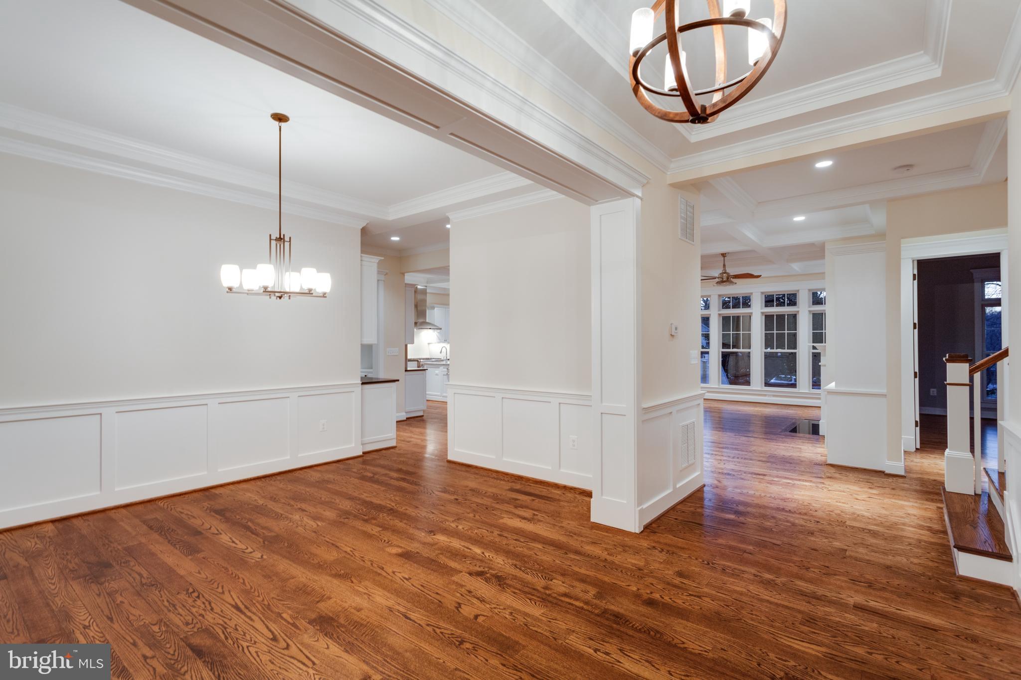 801 Meadow Lane Southwest Vienna, VA 22180 - Photo 8 of 24 a view of empty room with wooden floor and fan