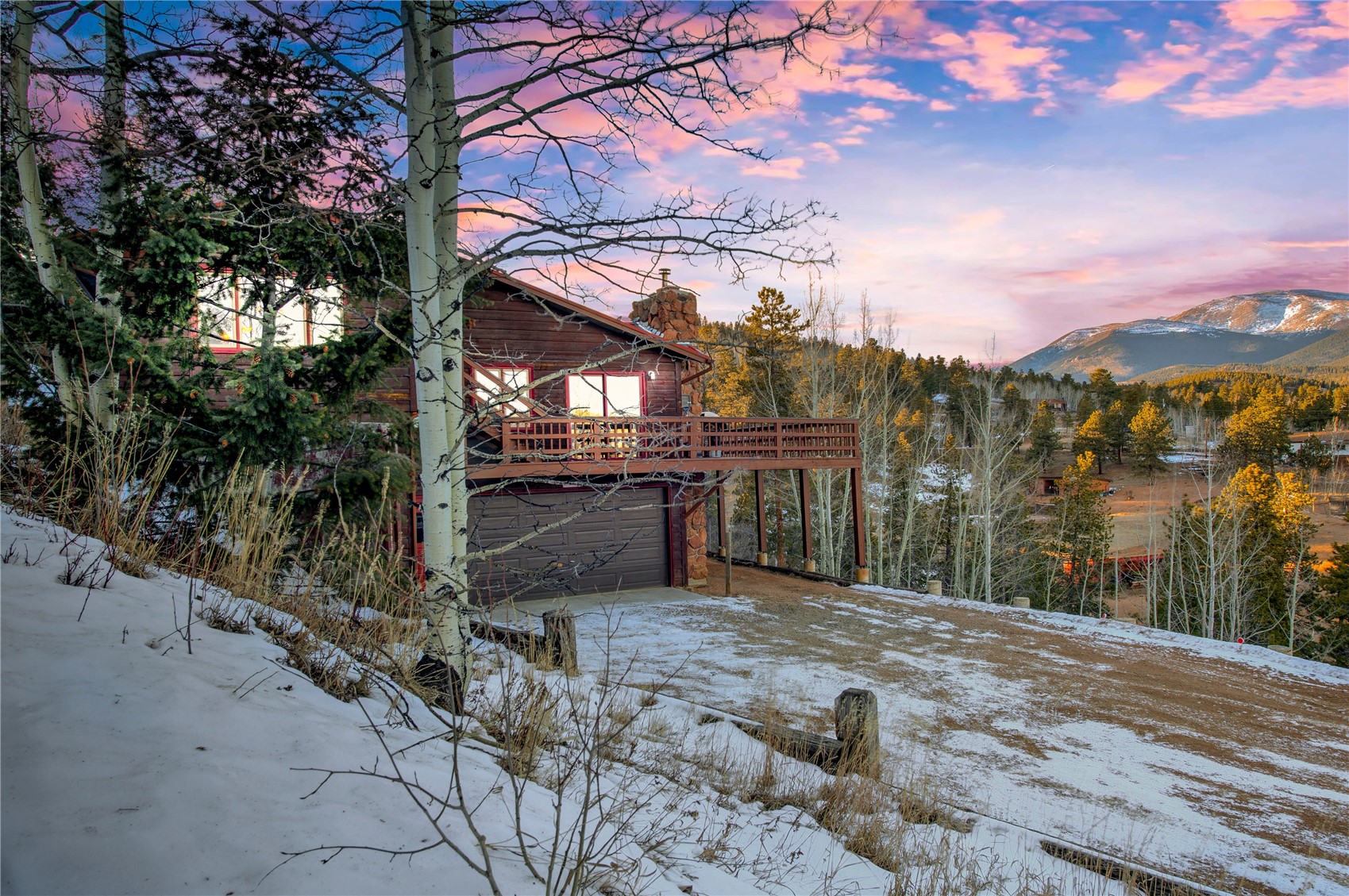 637 Rock Road Bailey, CO 80421 - Photo 2 of 50 Nestled in the back of the subdivision with direct access to Pike National Forest.
