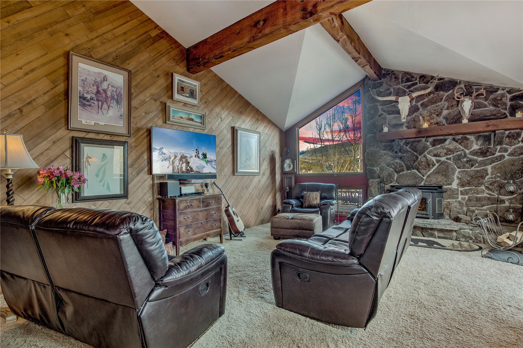637 Rock Road Bailey, CO 80421 - Photo 5 of 50 Amazing views from every room and a wood burning fireplace