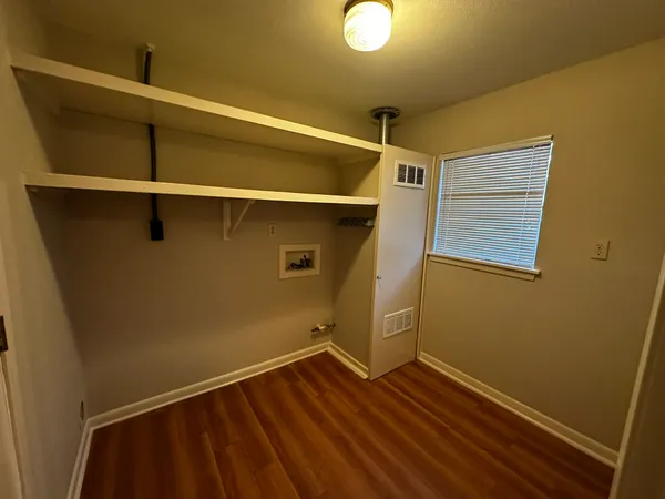 a view of wooden floor