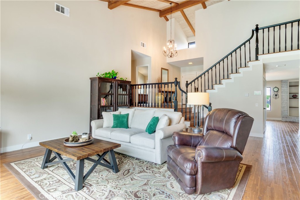 2429 Cliff Road Upland, CA 91784 - Photo 6 of 44 Living Room and beautifully updated floors though out