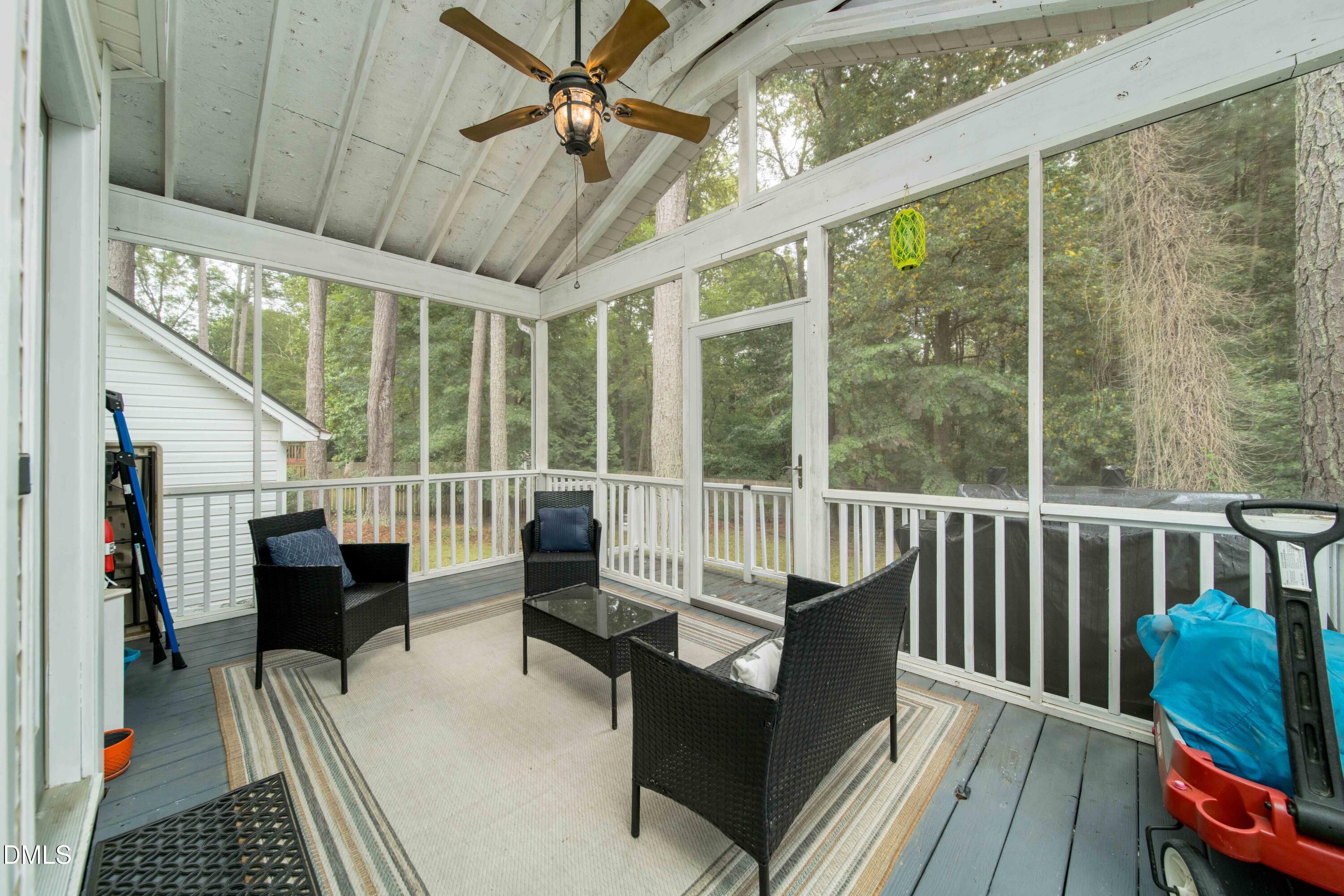4411 Lessie Trail Rocky Mount, NC 27804 - Photo 23 of 27 a view of a balcony with furniture