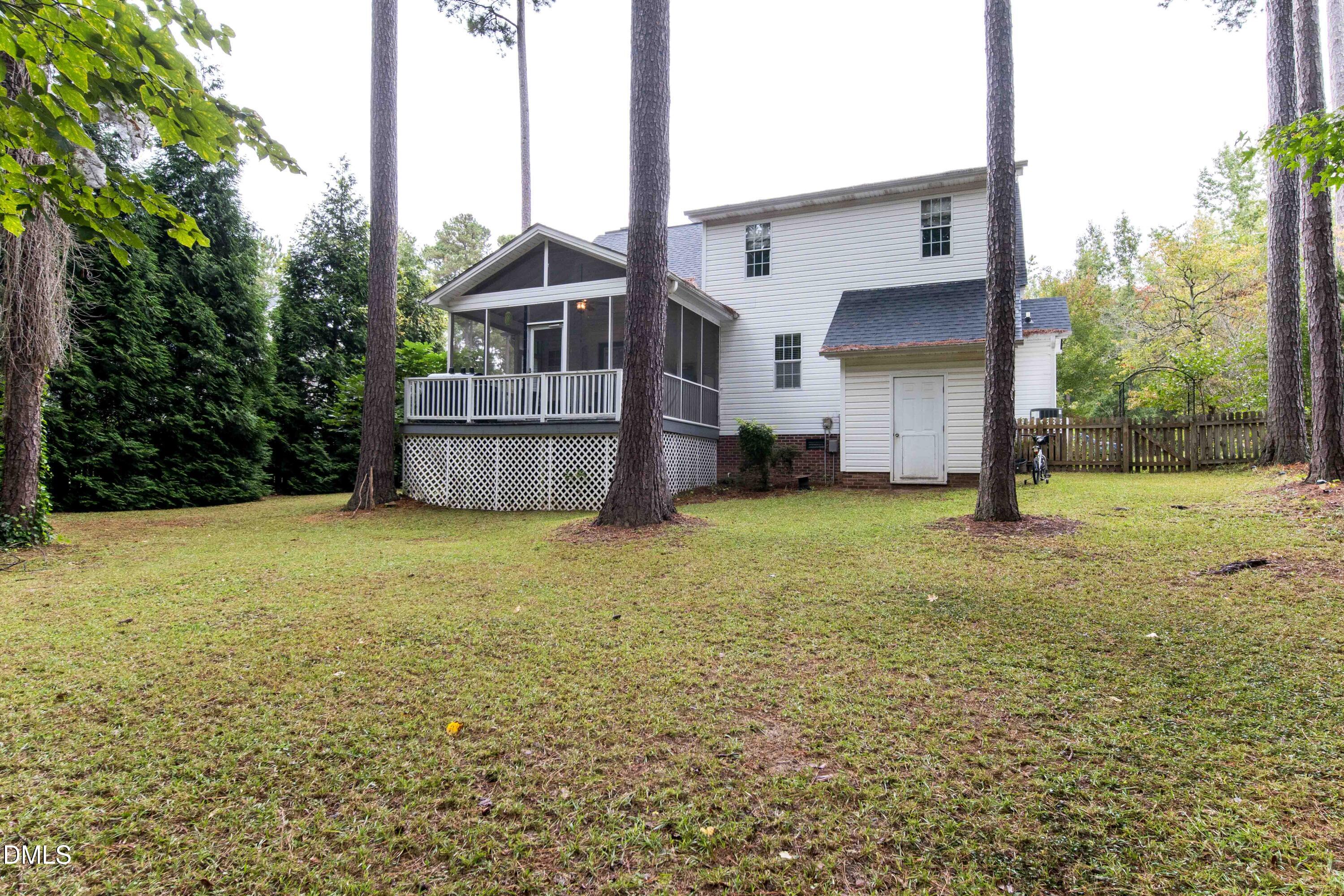 4411 Lessie Trail Rocky Mount, NC 27804 - Photo 26 of 27 a house view with a garden
