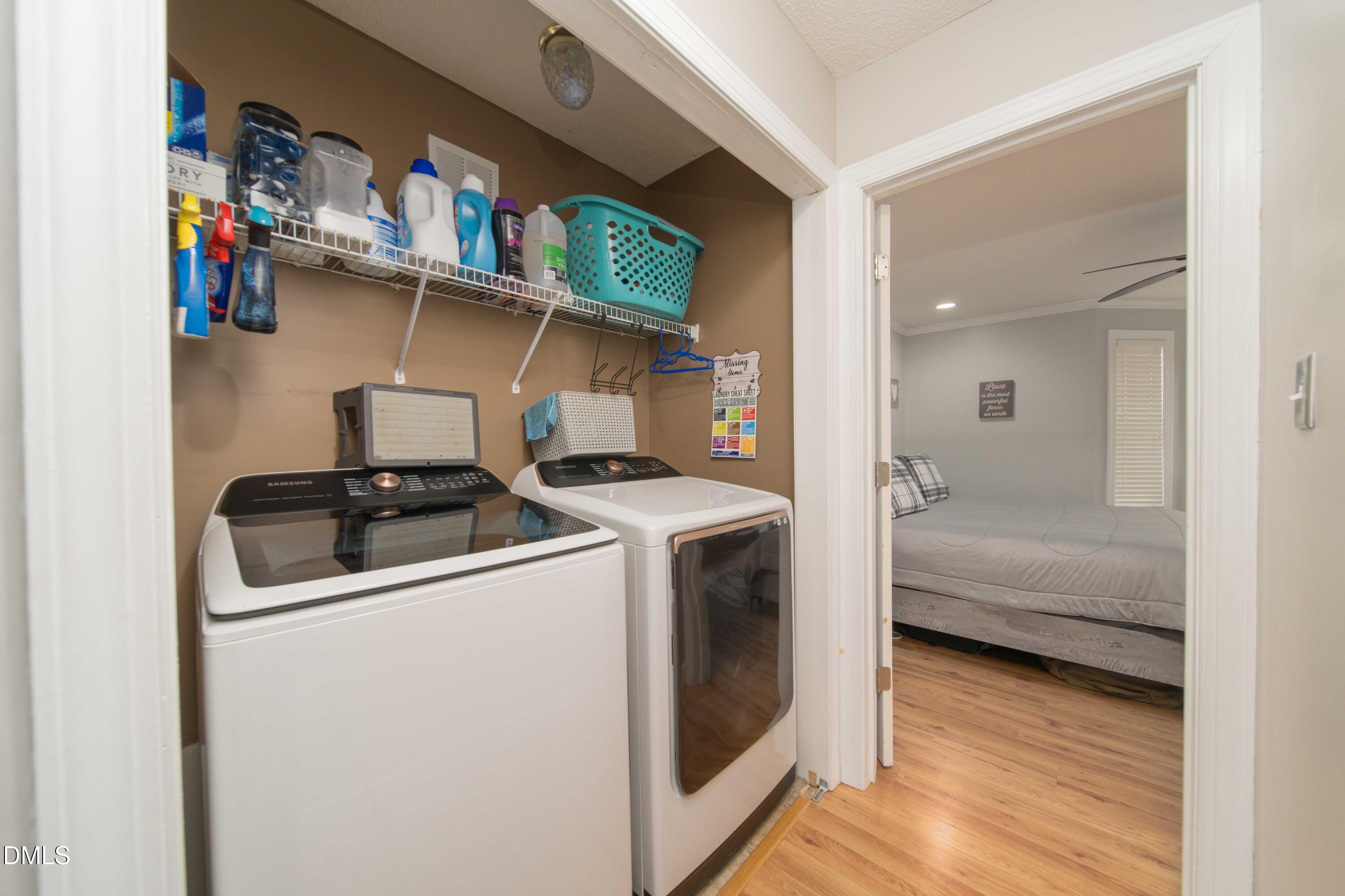 4411 Lessie Trail Rocky Mount, NC 27804 - Photo 10 of 27 a utility room with dryer and washer