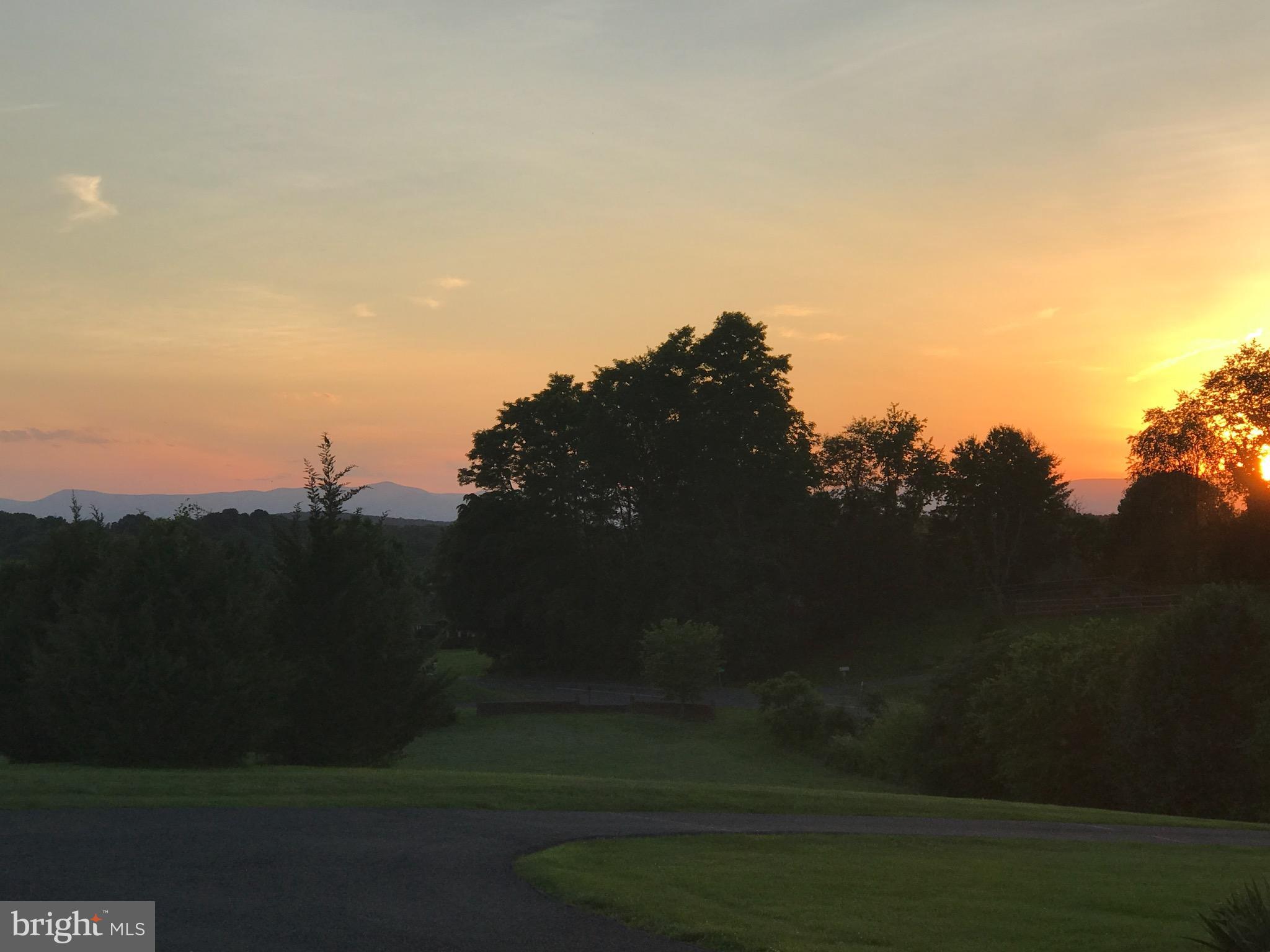 19321 Old Orange Road Culpeper, VA 22701 - Photo 20 of 28 Beautiful sunset from front yard