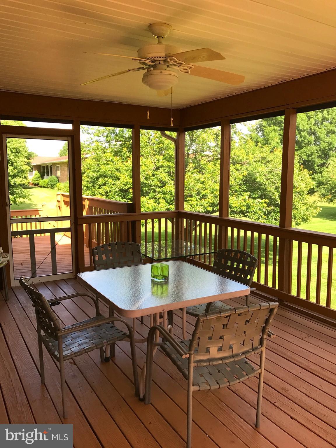 19321 Old Orange Road Culpeper, VA 22701 - Photo 7 of 28 Serene screened porch
