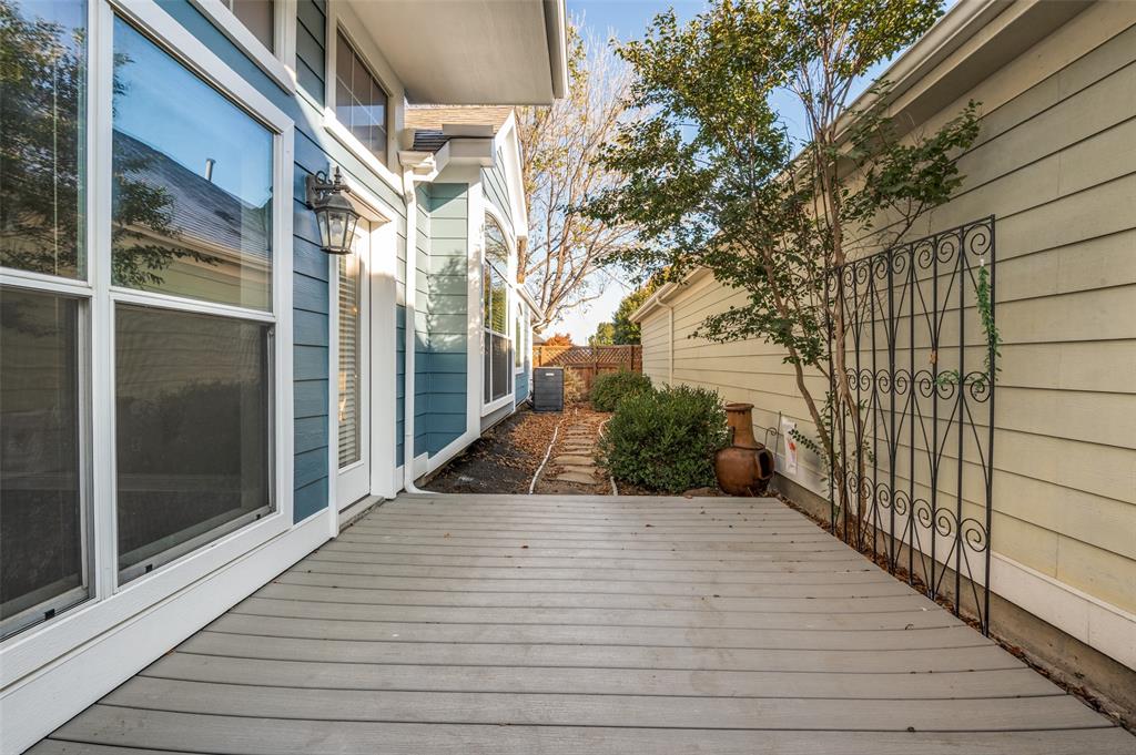 3230 Adirondack Lane Frisco, TX 75033 - Photo 27 of 27 a view of a pathway both side of house