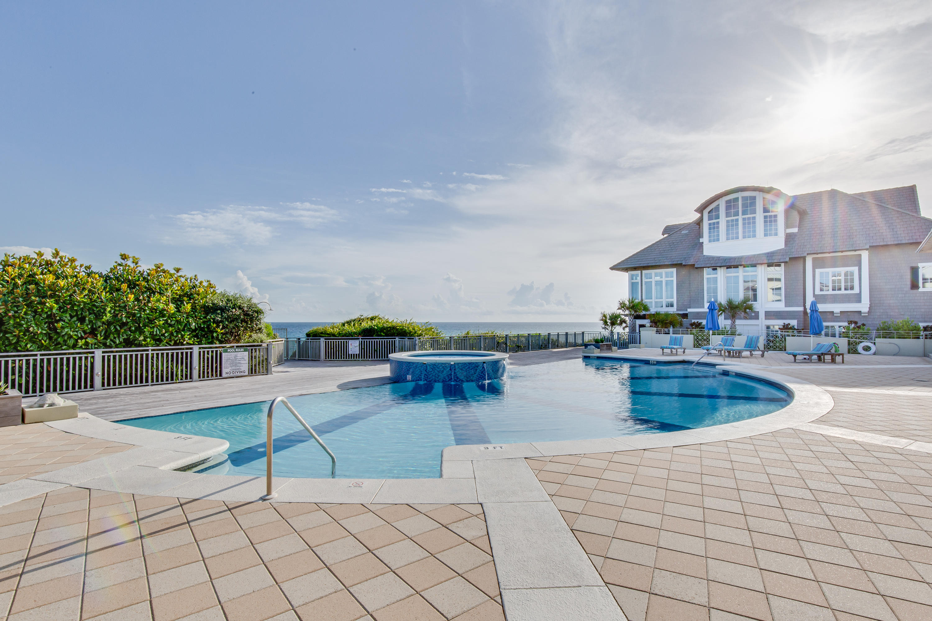 201 West Bermuda Drive Santa Rosa Beach, FL 32459 - Photo 48 of 56 a view of a swimming pool with lounge chair