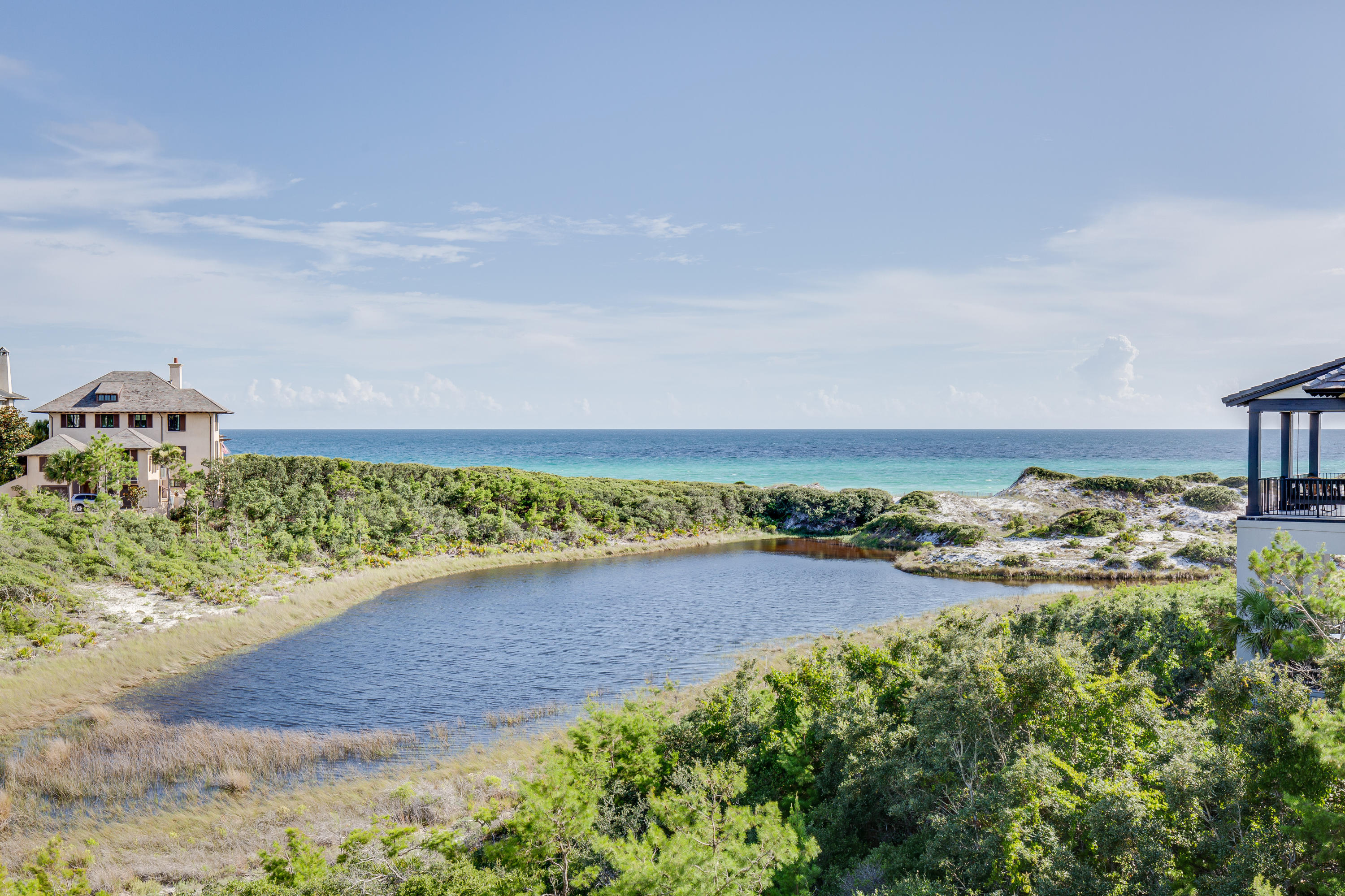 201 West Bermuda Drive Santa Rosa Beach, FL 32459 - Photo 55 of 56 a view of a pathway with a yard