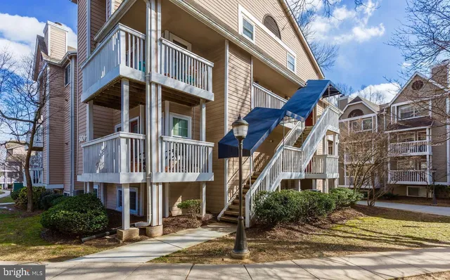 a front view of a building