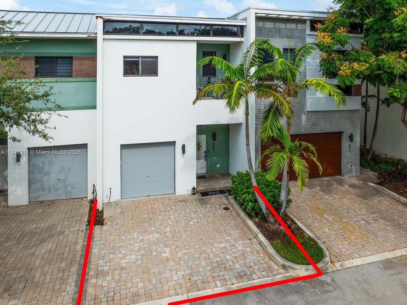 891 Northwest 45th Terrace Plantation, FL 33317 - Photo 26 of 33 a view of a house with a small yard and plants