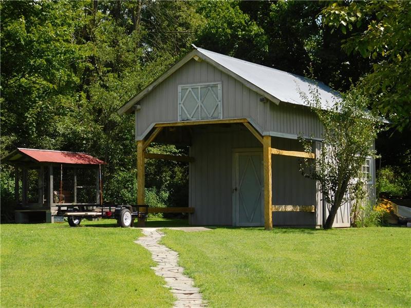 162 Shenango Park Road Transfer, PA 16154 - Photo 6 of 20 BARN FOR CRITTERS OR STORAGE/DOG KENNEL