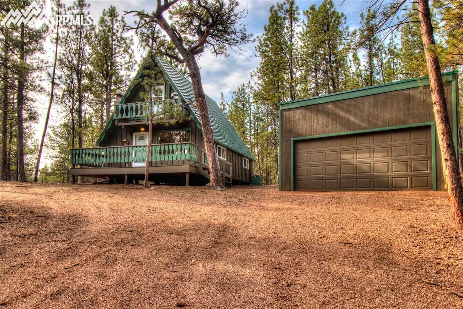 94 Pickens Road Florissant, CO 80816 - Photo 1 of 22 Mountain Retreat with Garage