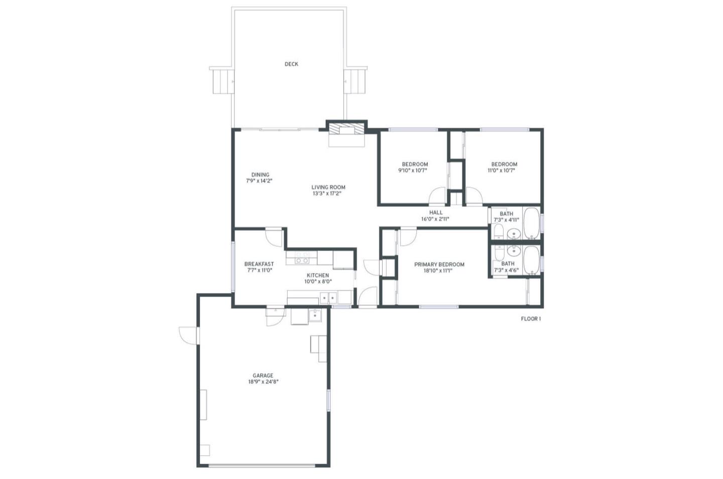 2417 Scanlan Place Santa Clara, CA 95050 - Photo 22 of 22 a picture of floor plan