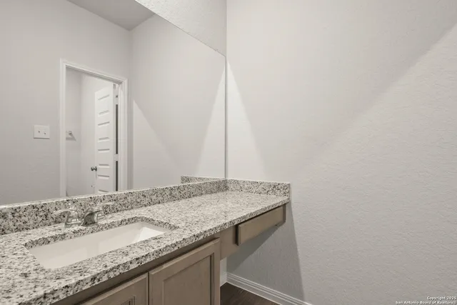 a view of a street and a yard