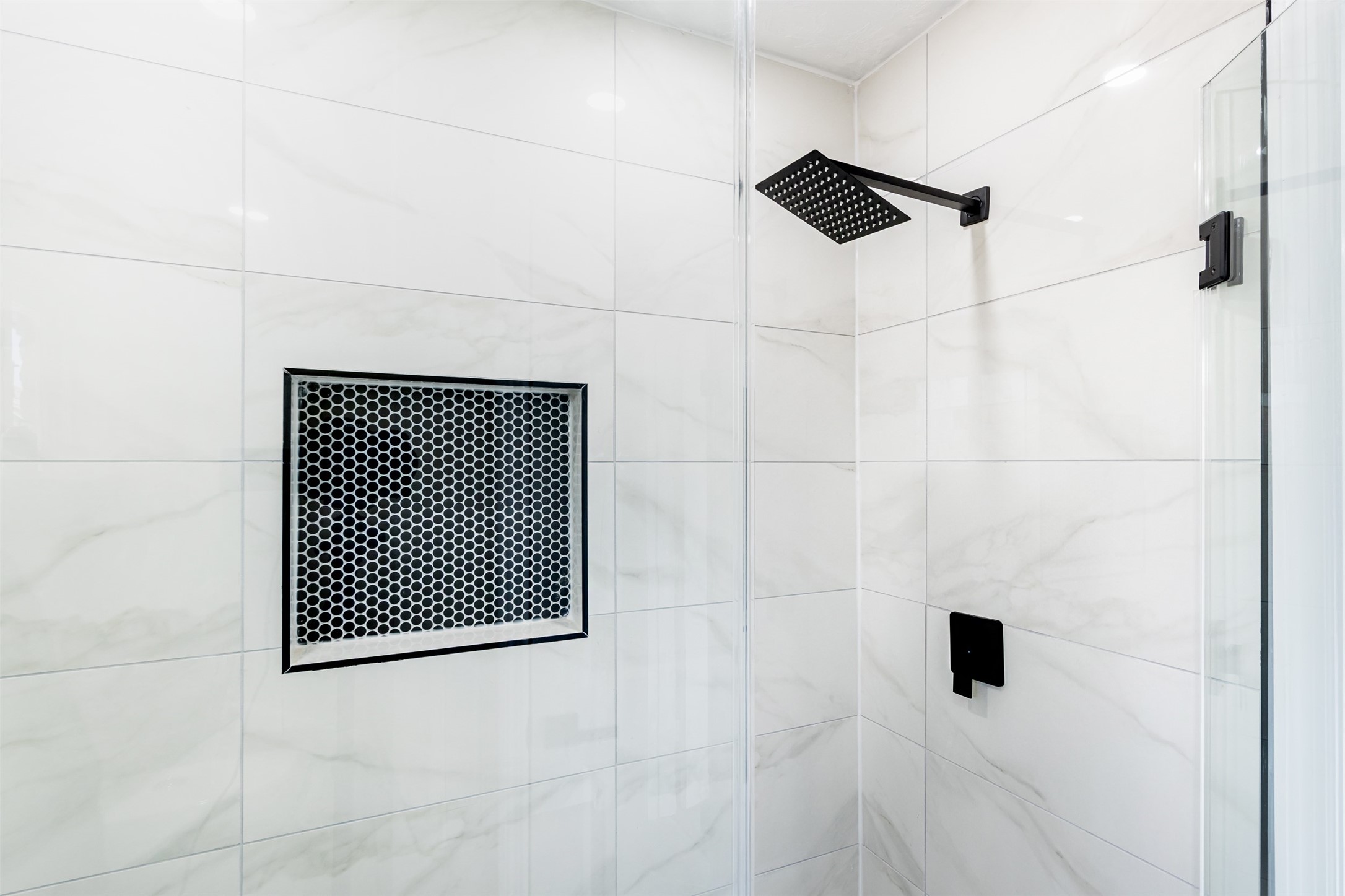 11203 Rousseau Drive Houston, TX 77065 - Photo 26 of 50 a bathroom with a shower and a sink