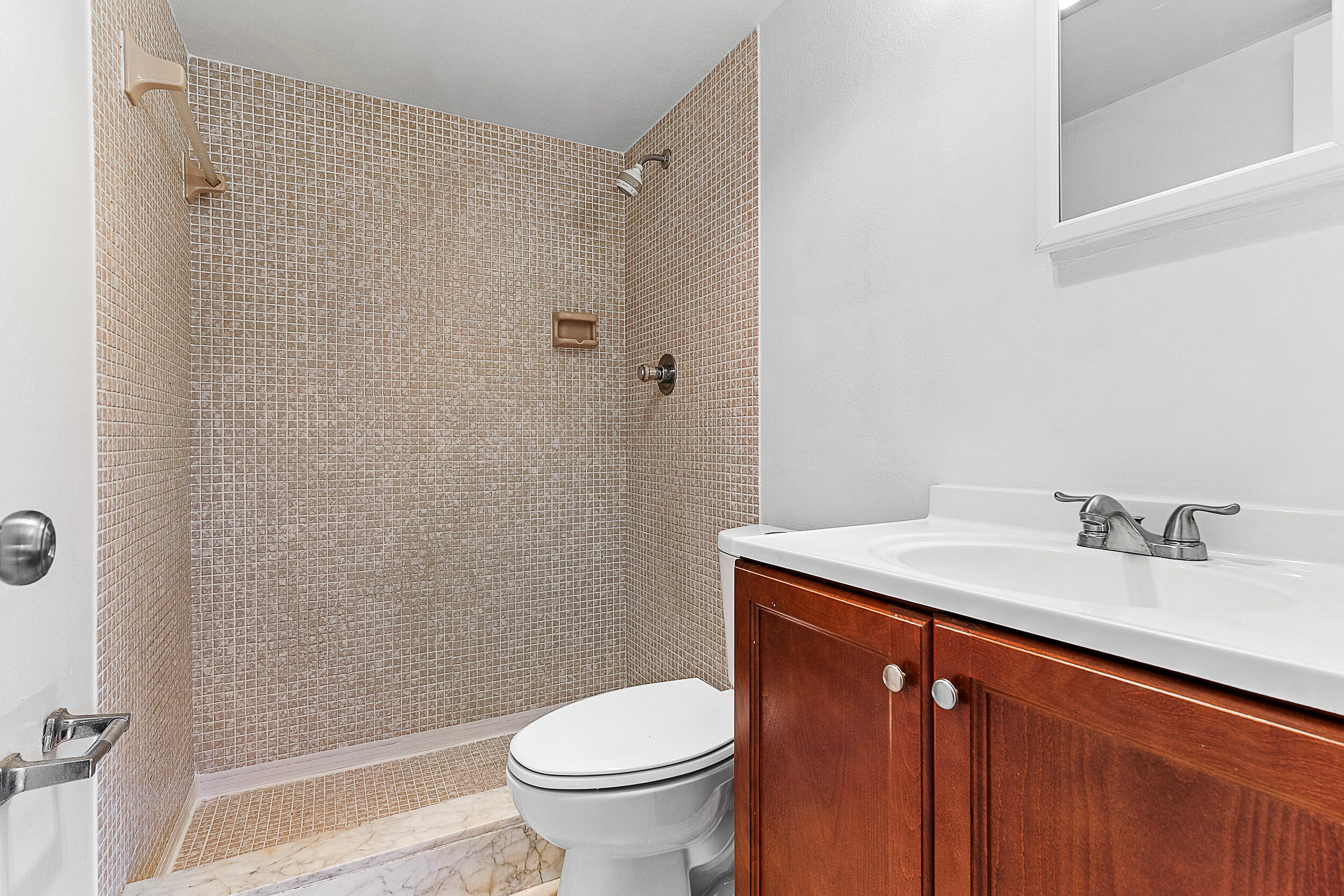 9855 Sandalfoot Boulevard, Unit 305 Boca Raton, FL 33428 - Photo 9 of 17 Master Bathroom