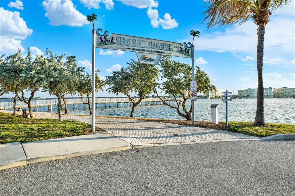 337 Rex Place, Unit A Madeira Beach, FL 33708 - Photo 33 of 48 a view of a backyard