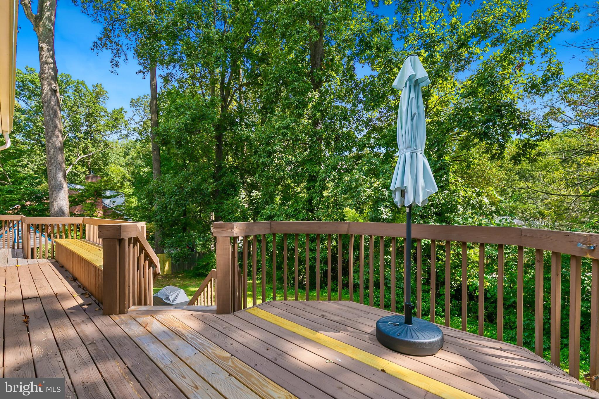 10601 Kinloch Road Silver Spring, MD 20903 - Photo 36 of 47 a view of balcony with wooden floor