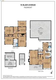 $1,950,000 | 15 Blair Avenue, Piedmont, CA 94611