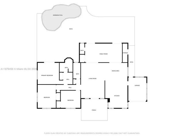 a picture of floor plan