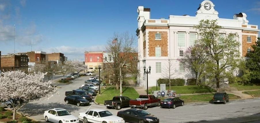 159 Mackenzie Way Lewisburg, TN 37091 - Photo 33 of 52 a view of a city with tall buildings