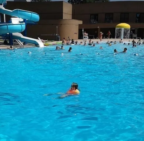 a view of a swimming pool
