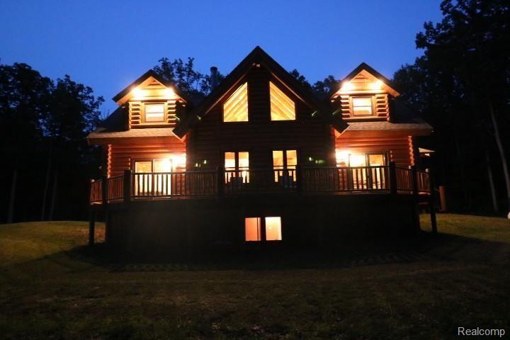 6293 Fish Lake Road North Branch, MI 48461 - Photo 43 of 52 Rear Dusk Photo.JPG