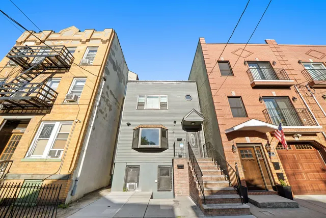 a view of a building with many windows