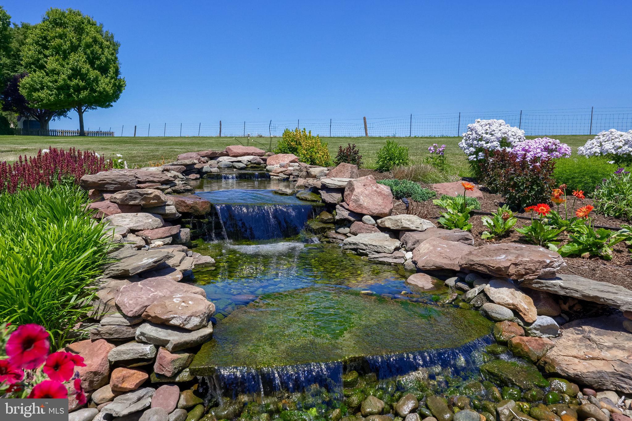 91 Buchland Road Ephrata, PA 17522 - Photo 55 of 59 Tranquil garden waterfall oasis.