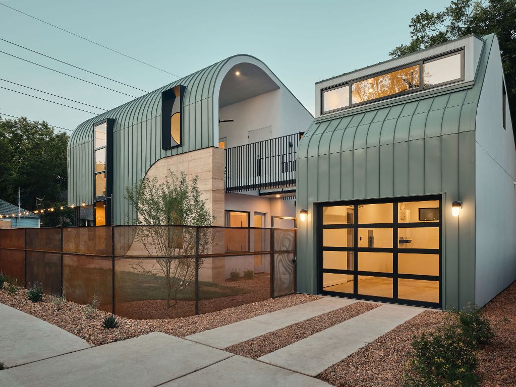 2201 Garden Street Austin, TX 78702 - Photo 3 of 40 a front view of a house with garage