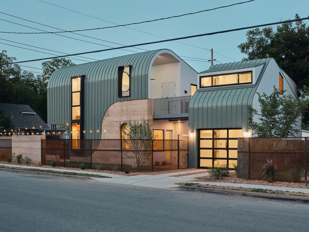 2201 Garden Street Austin, TX 78702 - Photo 40 of 40 a front view of a house with a garage