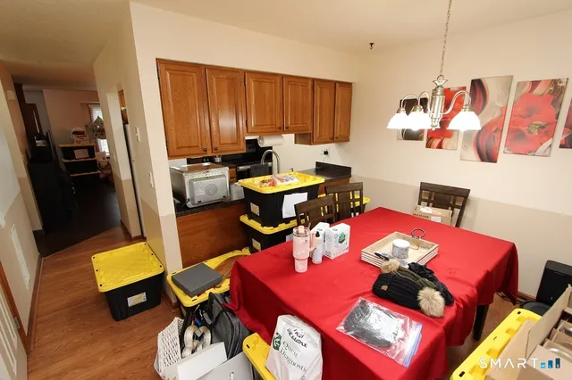 a view of a workspace with furniture