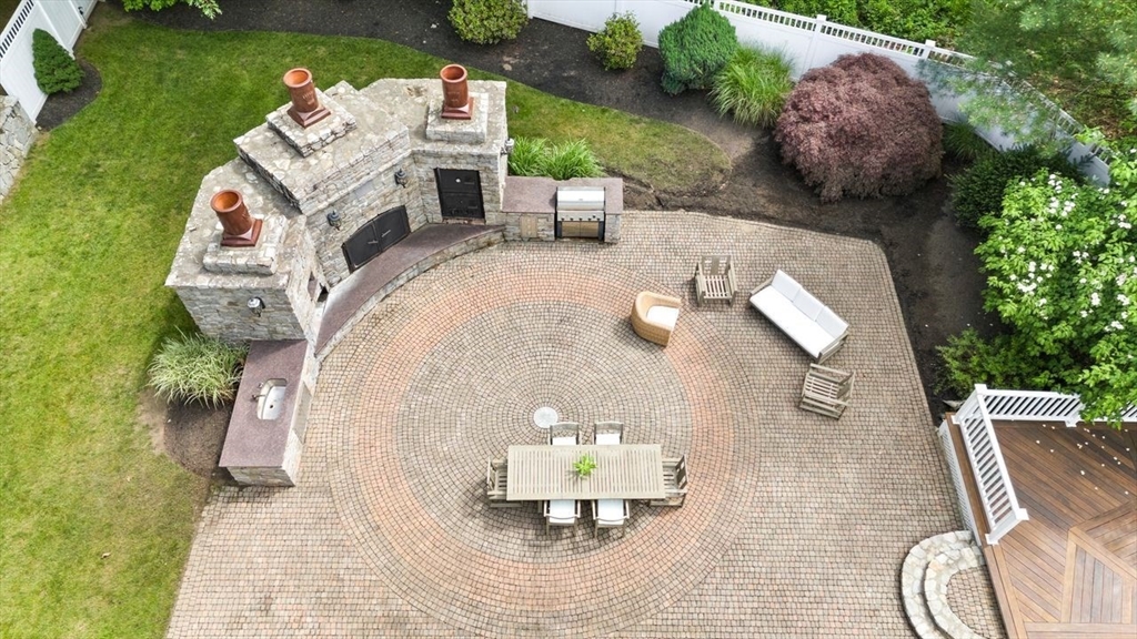 9 Mohawk Lane Lynnfield, MA 01940 - Photo 32 of 42 an aerial view of a house with outdoor space