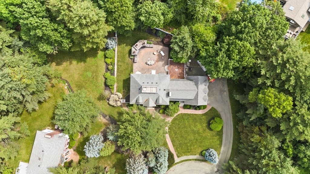 9 Mohawk Lane Lynnfield, MA 01940 - Photo 37 of 42 swimming pool view with a garden space