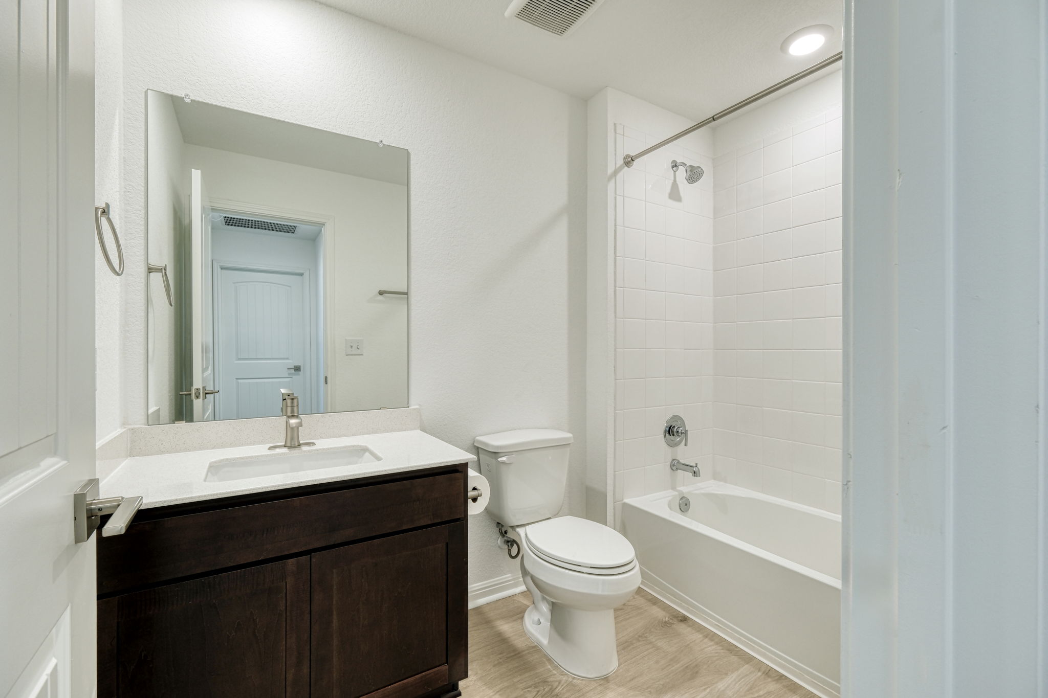 409 Brody Lane Georgetown, TX 78626 - Photo 9 of 14 a bathroom with a sink a toilet and shower