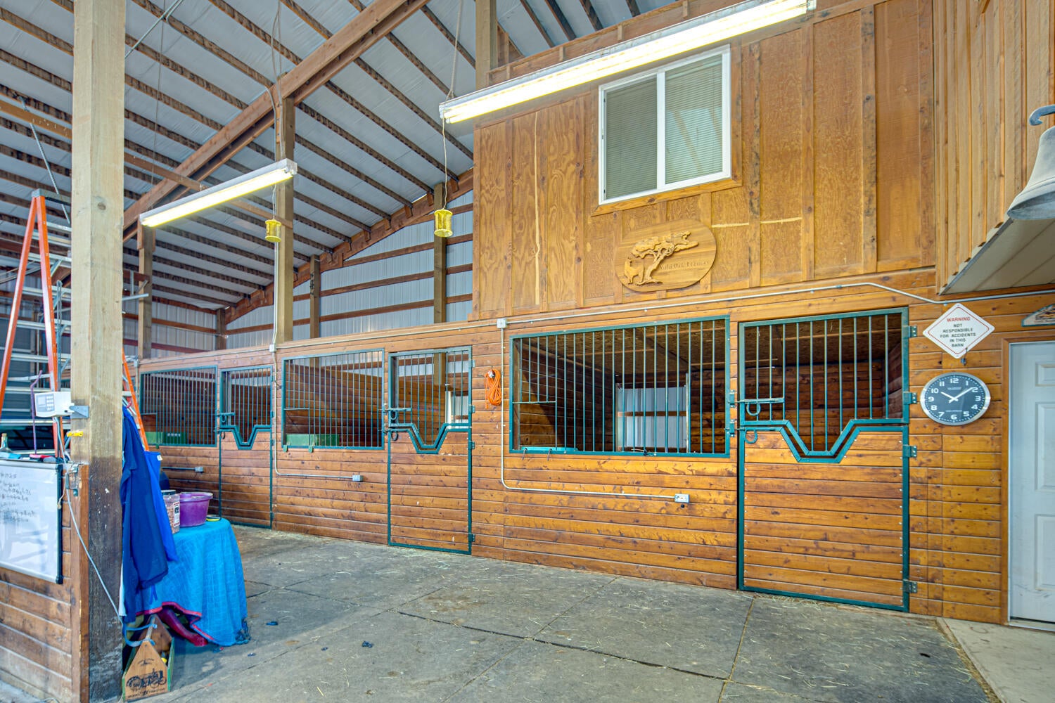 66250 Gerking Market Road Bend, OR 97703 - Photo 54 of 86 Heated 12 X 22 tack room with toilet, commercial washer & dryer, and hot water heater, Guest quarters over tack room, full bath & wet bar, approximately 680 SF-unpermitted