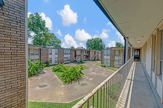 a view of a porch with a sink