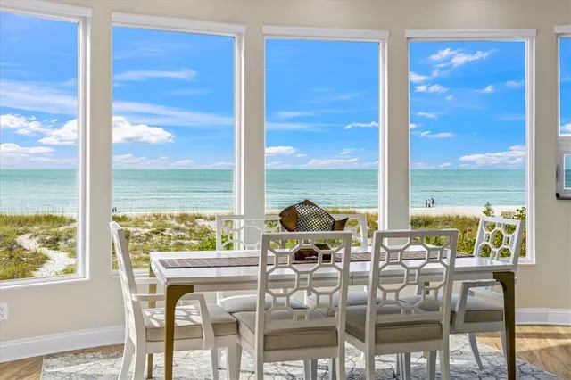 a large kitchen with kitchen island granite countertop a large window