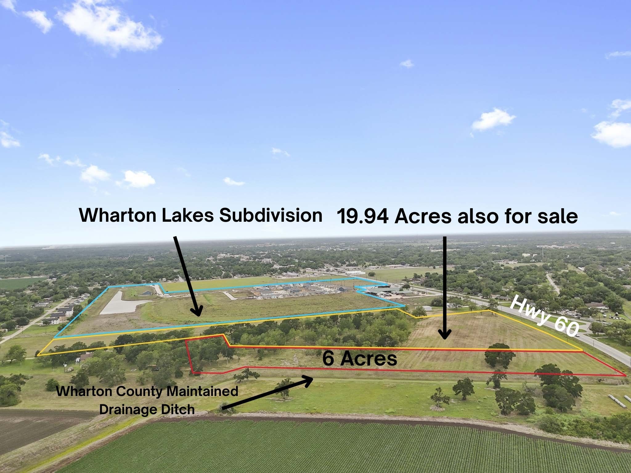 0 Highway 60 Wharton, TX 77488 - Photo 5 of 10 a view of an ocean and a city from a terrace