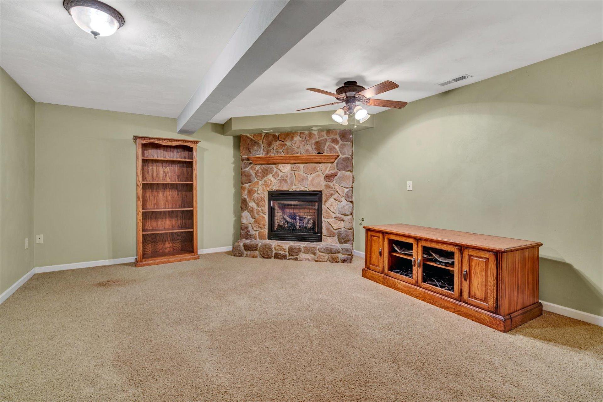 43 Nottingham Lane Blue Ridge, VA 24064 - Photo 28 of 51 wooden floor fireplace and windows in a room